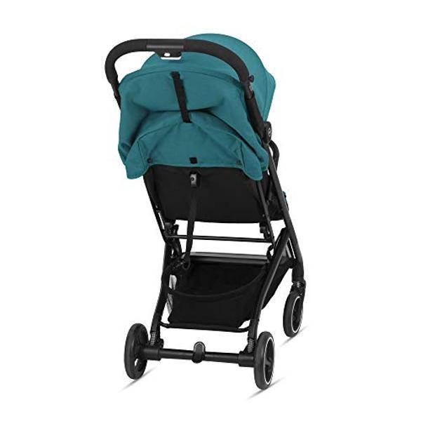 Cochecito CYBEX Beezy, ligero, plegable, compatible con todos los asientos infantiles CYBEX, con base para guardarlo, fácil de transportar, múltiples posiciones de reclinado, coche