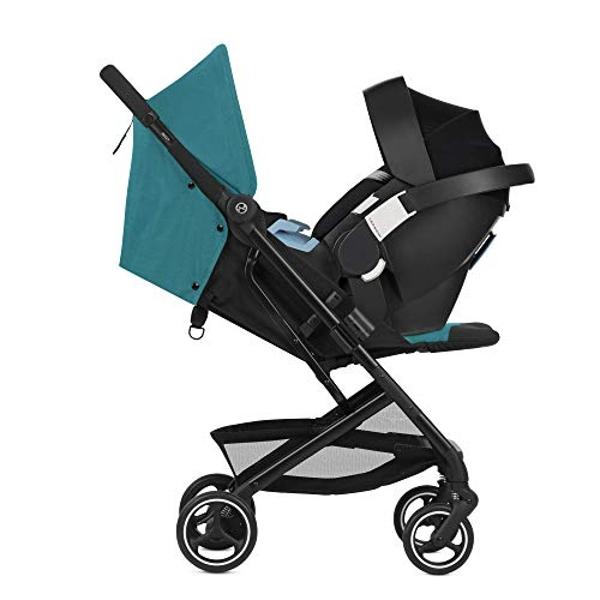 Cochecito CYBEX Beezy, ligero, plegable, compatible con todos los asientos infantiles CYBEX, con base para guardarlo, fácil de transportar, múltiples posiciones de reclinado, coche