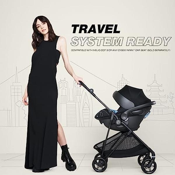 Cybex Melio Carbon 3 - Negro Luna