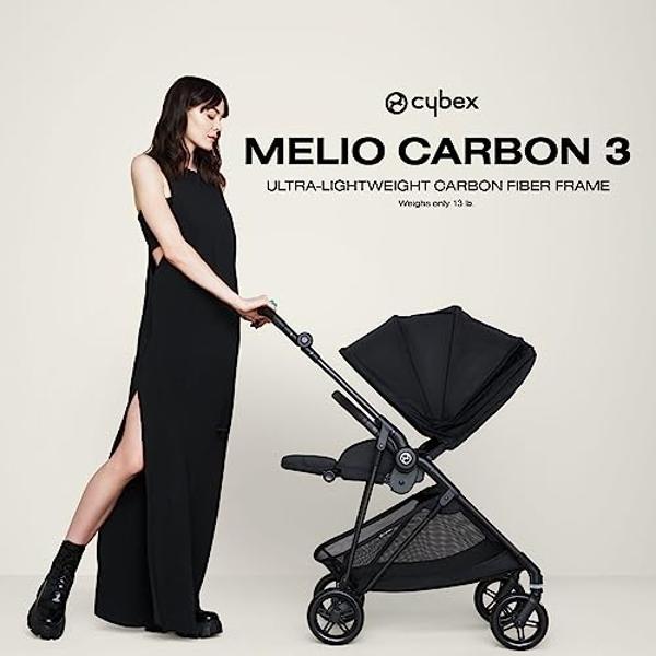 Cybex Melio Carbon 3 - Negro Luna