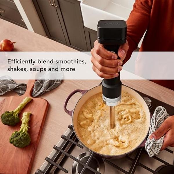 Batidora de mano Betty Crocker con vaso, color blanco, BC-1303CK