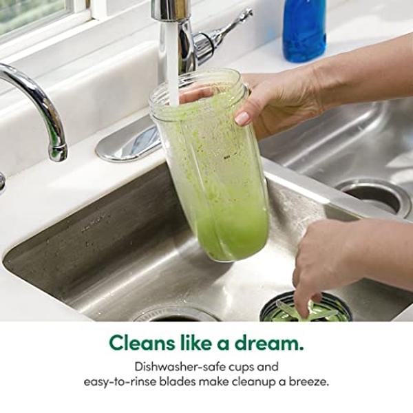 Licuadora personal Nutribullet Pro de 900 vatios - Sistema de licuadora/batidora de alta velocidad de 13 piezas, color champán