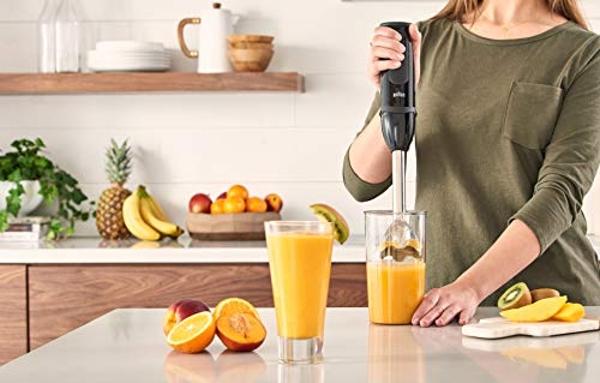 Batidora de mano Braun MQ5000 Multiquick Vario, MQ5000, negra