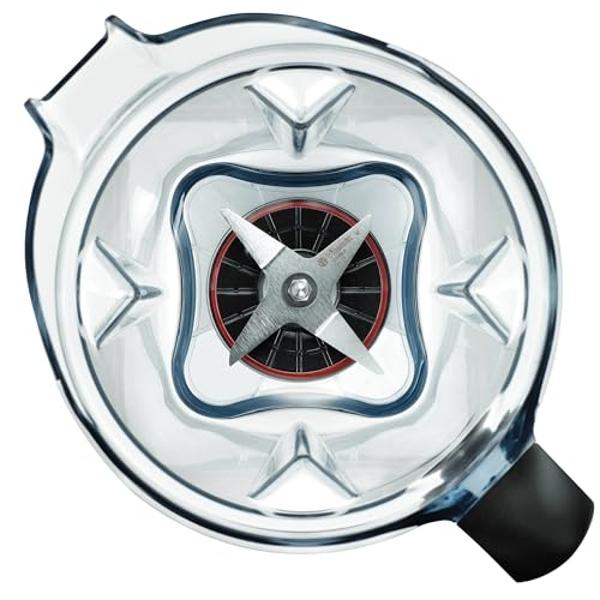 Licuadora Vitamix Professional Series 750, de calidad profesional, con recipiente de perfil bajo de 1,7 litros (64 oz), negra, autolimpiable - 1957