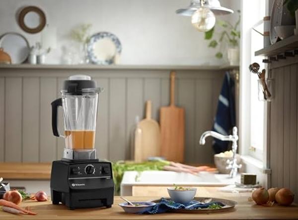 Licuadora Vitamix 5200, de calidad profesional, con recipiente de 64 oz, autolimpiable, color negro