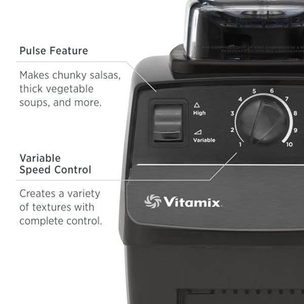 Licuadora Vitamix 5200, de calidad profesional, con recipiente de 64 oz, autolimpiable, color negro