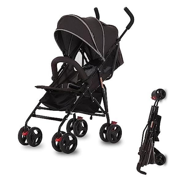 Cochecito todoterreno Thule Urban Glide de 4 ruedas para un solo niño, con suspensión total, neumáticos de aire, asiento vertical con reclinación ajustable y reposapiernas integrad