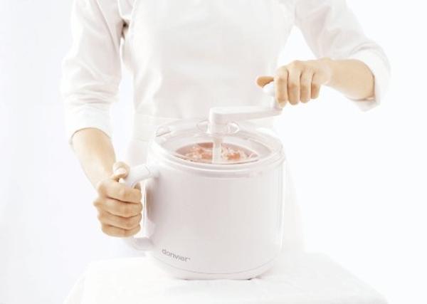 Máquina para hacer helados CUISINART, para hacer helados y yogur helado, recipiente para congelador de 2 cuartos con doble aislamiento, plateada, ICE30BCP1