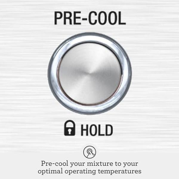 Accesorio para helado Gdrtwwh para batidora de pie KitchenAid, máquina para hacer helados y sorbetes, compatible con batidoras de pie KitchenAid de 4,5 a 5 cuartos y tazón con elev