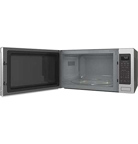 Horno de convección y microondas KoolMore de 24 pulgadas con asador, puerta de cierre suave, 1000 vatios de potencia, acabado en acero inoxidable y pantalla LCD táctil (KM-CWO24-SS
