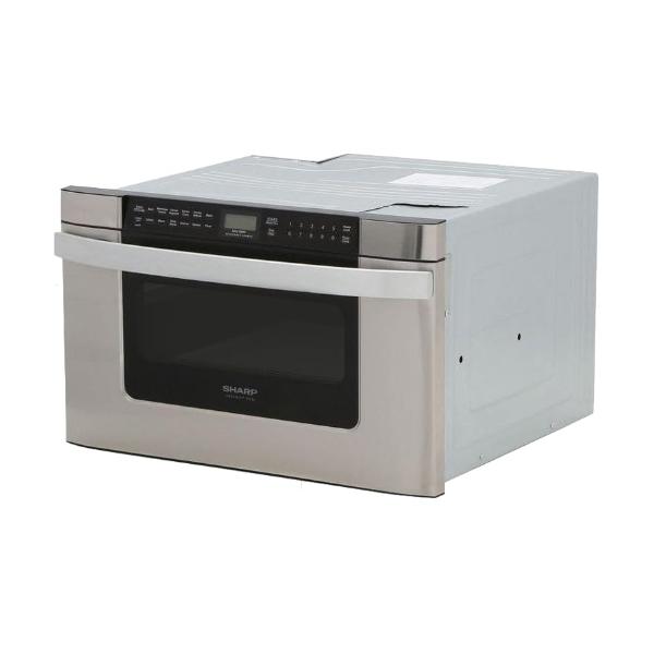 Horno microondas de cajón Sharp KB-6524PS de 24 pulgadas, 1.2 pies cúbicos, acero inoxidable