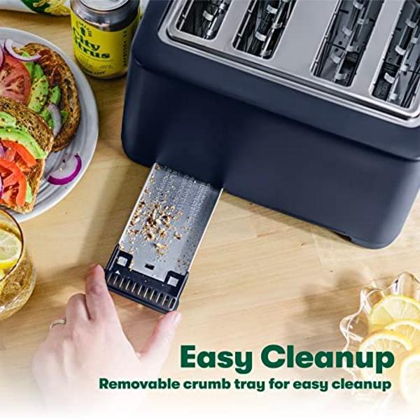 Horno microondas de acero inoxidable para autocaravana con plato giratorio - Capacidad de 1.0 pies cúbicos | Incluye kit de molduras para una fácil instalación y un acabado elegant
