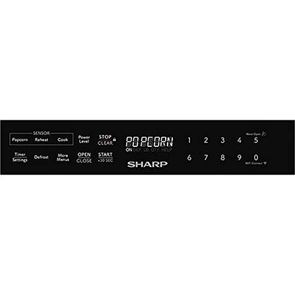 Horno de convección y microondas KoolMore de 24 pulgadas con asador, puerta de cierre suave, 1000 vatios de potencia, acabado en acero inoxidable y pantalla LCD táctil (KM-CWO24-SS