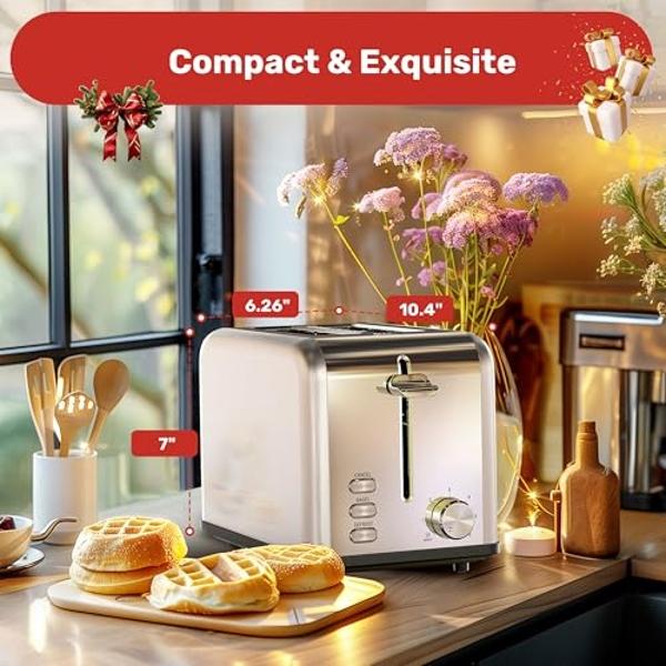 Tostadora Oster de rebanadas con tecnología avanzada de tostado