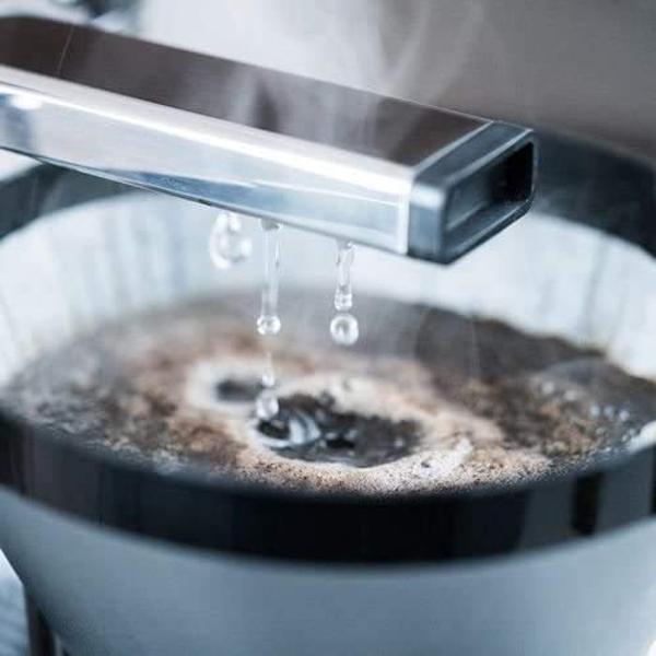 Cafetera térmica Technivorm Moccamaster 79317 KBGT de 10 tazas, 40 onzas, gris piedra, 1,25 l