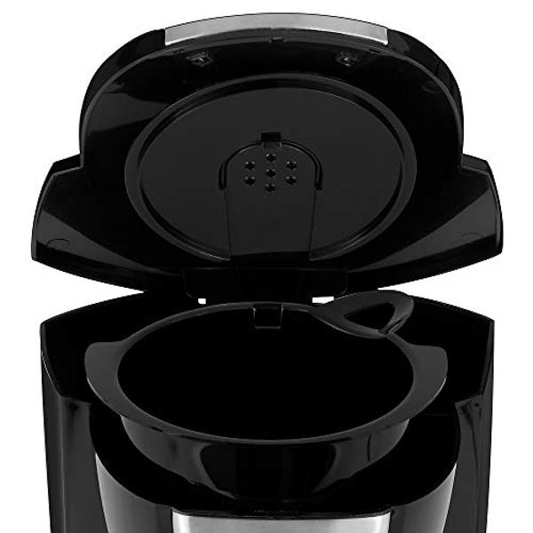 Cafetera monodosis Keurig K-Mini Plus para cápsulas K-Cup, con capacidad de preparación de 6 a 12 oz, capacidad para hasta 9 cápsulas K-Cup, apta para tazas de viaje, color blanco 