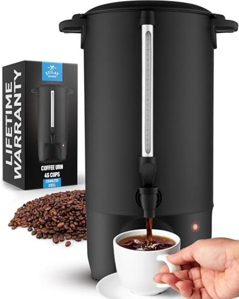 Cafetera de prensa francesa Bodum Brazil de 1,5 litros, vidrio de borosilicato de alta resistencia, color negro - Fabricada en Portugal