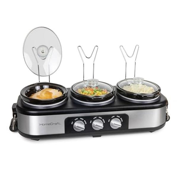 Olla de cocción lenta eléctrica ovalada Elite Gourmet MST-275XR, temperatura ajustable, platos principales, salsas, guisos y aderezos, tapa y recipiente de vidrio aptos para lavava
