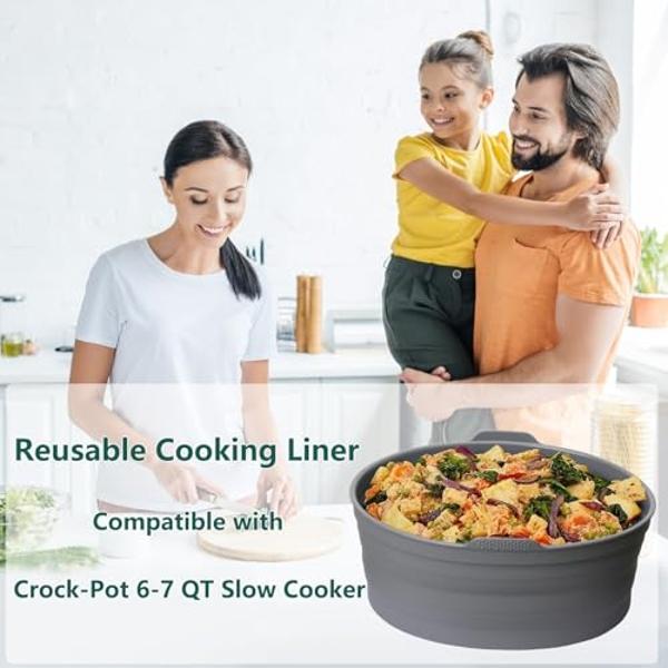 Olla de cocción lenta y a presión programable Crock-Pot XL Express Crock multiusos de 8 cuartos con control manual de presión, hervir y cocinar a fuego lento, de acero inoxidable n