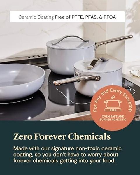 Juego de sartenes antiadherentes All-Clad HA1 anodizadas duras: 3 piezas, 8", 10" y 12" con tapa, compatibles con inducción, aptas para horno hasta 260 °C y tapa hasta 175 °C, colo