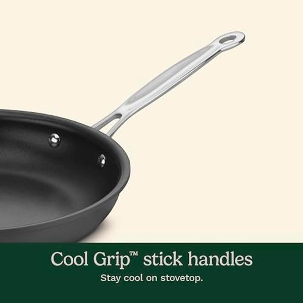 Juego de utensilios de cocina Cuisinart de 17 piezas, Chef's Classic antiadherente anodizado duro, 66-17