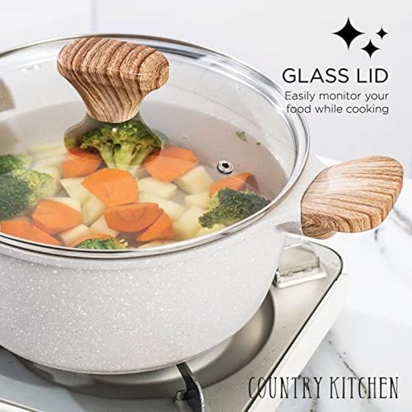 Juego de ollas y sartenes de acero inoxidable Ninja EverClad de 12 piezas, apto para todo tipo de cocinas e inducción, apto para horno hasta 600 °F, triple capa de grado comercial,