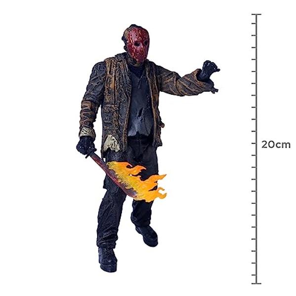 Freddy vs Jason - Figura de acción a escala de 18 cm - Ultimate Jason - NECA