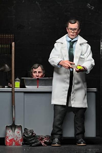 NECA - Re-Animator - Figura de acción con ropa de 8 pulgadas - Herbert West