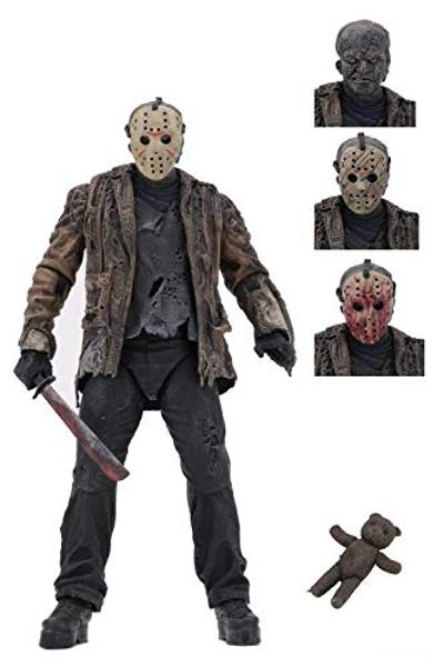 Freddy vs Jason - Figura de acción a escala de 18 cm - Ultimate Jason - NECA