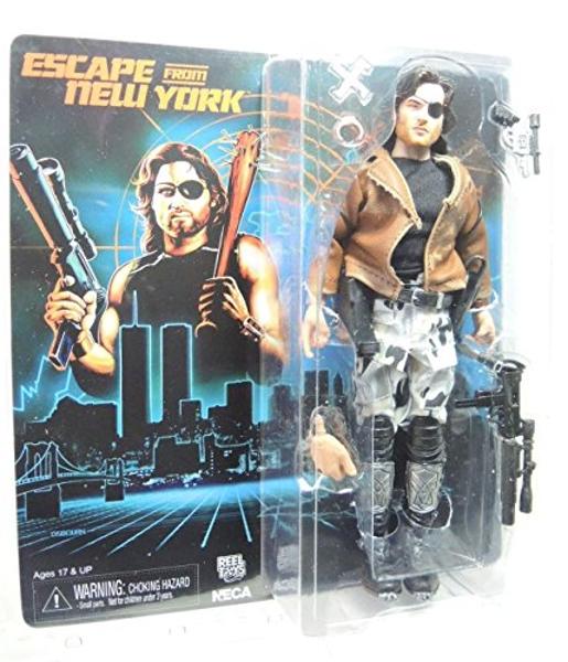 Figura de serpiente de 8" de NECA con ropa de piel sintética