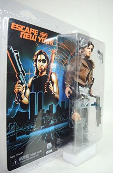 Figura de serpiente de 8" de NECA con ropa de piel sintética