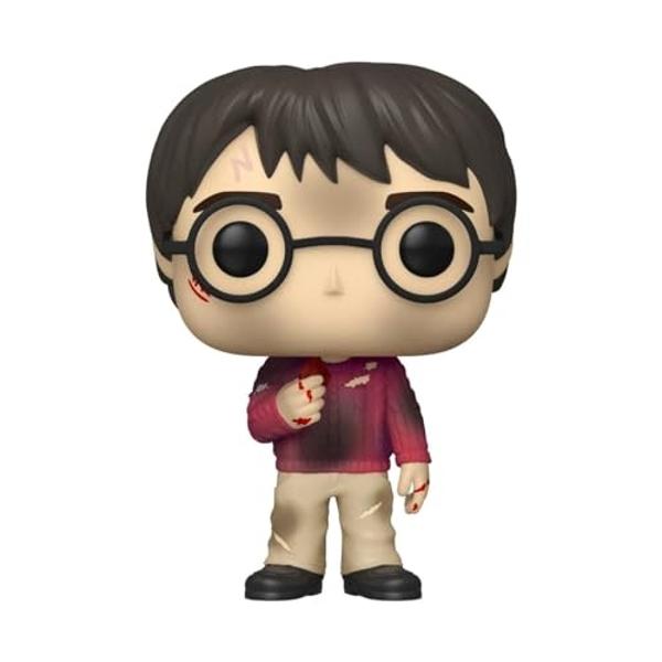 Funko POP Harry Potter 20.º Aniversario - Harry con la Piedra, Multicolor, Estándar, (57366)