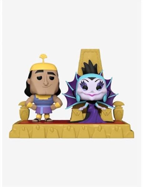 Funko Pop Moment Deluxe - Villanos de Disney n.° 1205 - Kronk e Yzma (Exclusivo)