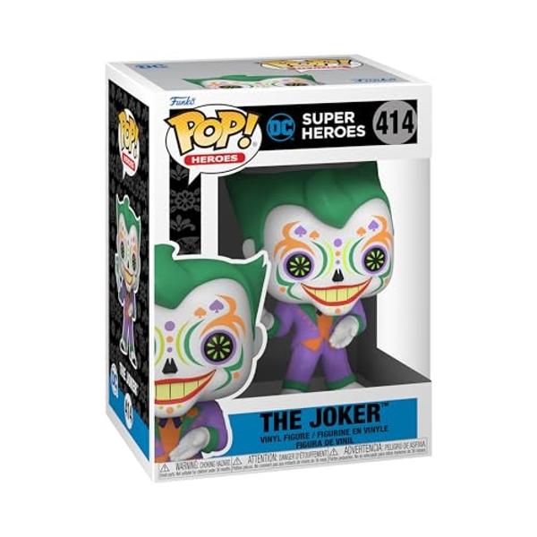 Funko POP Heroes: Día De Los DC - Joker, Multicolor