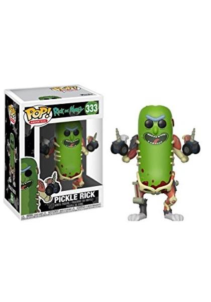 Funko POP! Animation: R&M-Pickle Rick - Rick y Morty - Figura coleccionable de vinilo - Idea de regalo - Mercancía oficial - Para niños y adultos - Fans de la televisión - Figura m