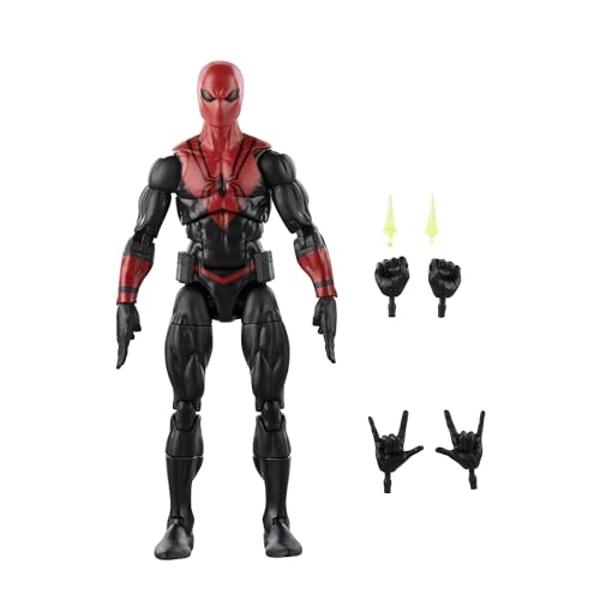 Figura de acción coleccionable de 6 pulgadas de Spider-Shot, Spider-Man Comics de la serie Marvel Legends