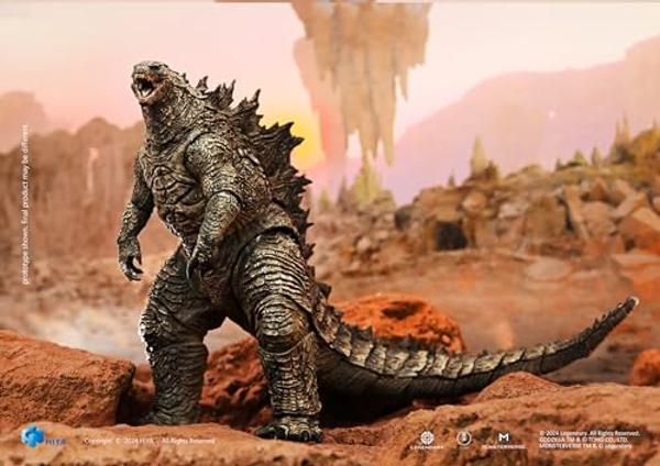 Hiya Toys Godzilla x Kong: The New Empire – Godzilla Re-Evolved Exquisite Series Avance Figura de acción exclusiva