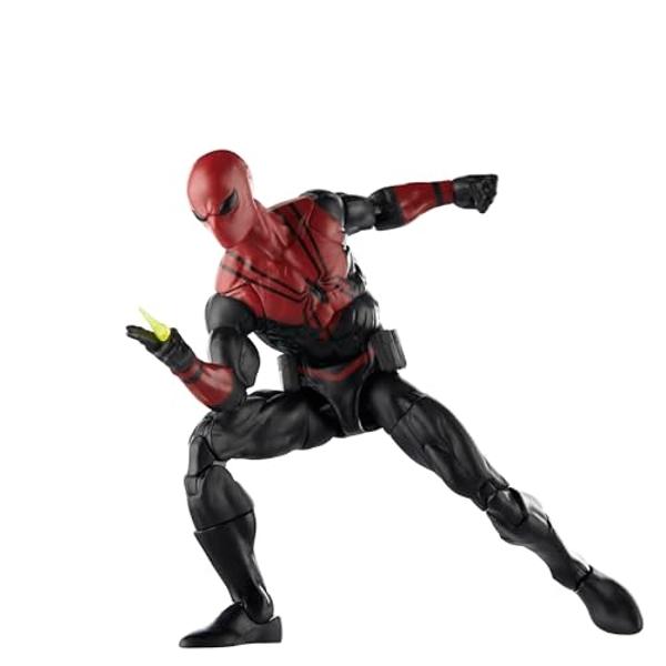 Figura de acción coleccionable de 6 pulgadas de Spider-Shot, Spider-Man Comics de la serie Marvel Legends