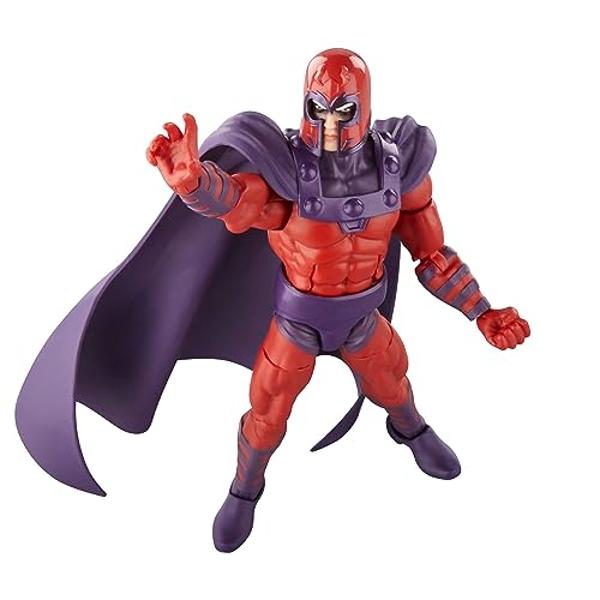 Figuras de acción coleccionables de 6 pulgadas de Magneto, X-Men '97 de Marvel Legends Series