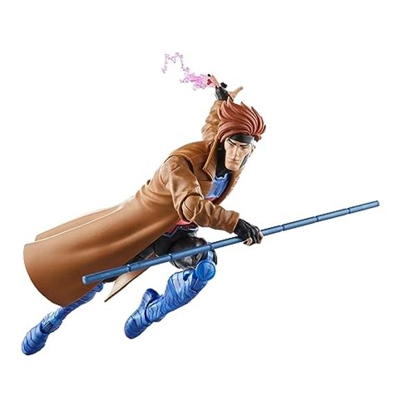 Figuras de acción coleccionables de 15 cm de Gambit, X-Men '97 de la serie Marvel Legends