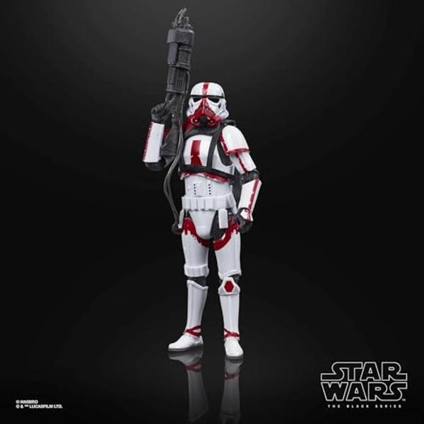 Figura de acción coleccionable de The Mandalorian de STAR WARS The Black Series: Soldado Incinerador, escala 15 cm, juguetes para niños de 4 años en adelante