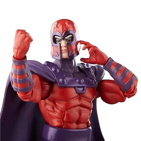 Figuras de acción coleccionables de 6 pulgadas de Magneto, X-Men '97 de Marvel Legends Series