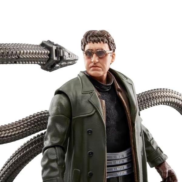 Figura de acción de lujo de 15 cm de Doc Ock, Spider-Man: Sin camino a casa, colección de Marvel Legends Series, 4 accesorios, a partir de 4 años.