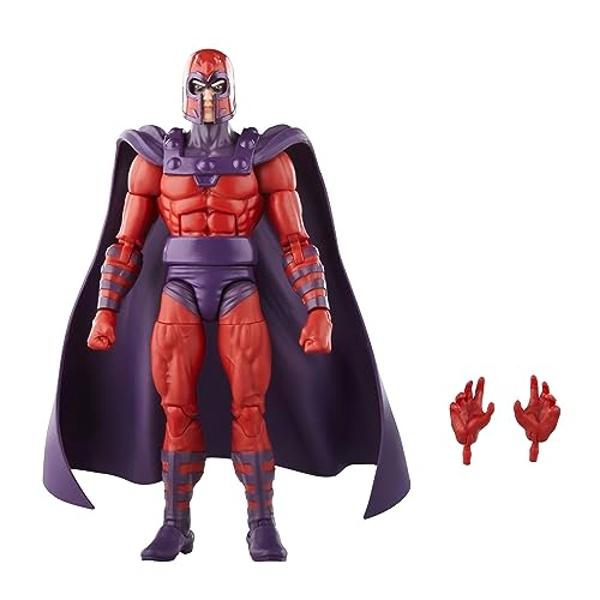 Figuras de acción coleccionables de 6 pulgadas de Magneto, X-Men '97 de Marvel Legends Series