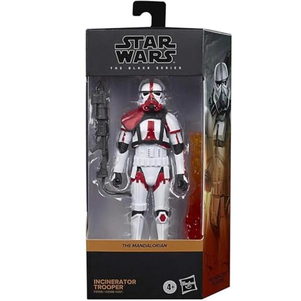 Figura de acción coleccionable de The Mandalorian de STAR WARS The Black Series: Soldado Incinerador, escala 15 cm, juguetes para niños de 4 años en adelante