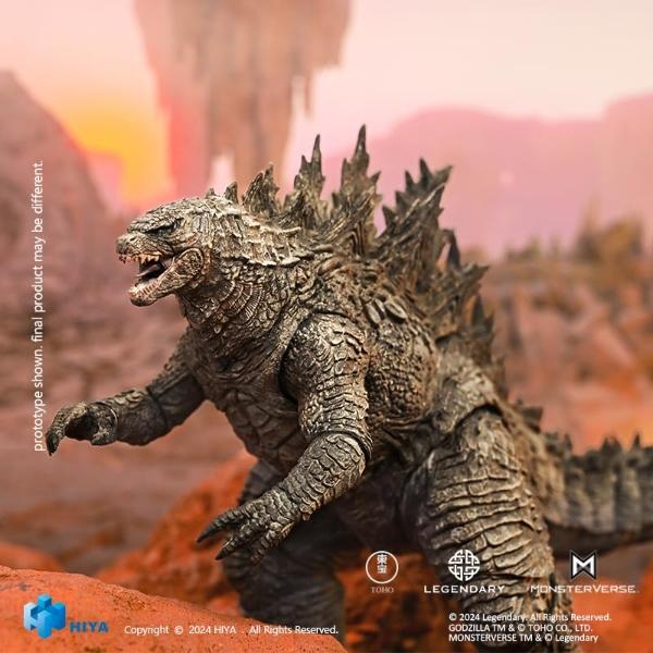 Hiya Toys Godzilla x Kong: The New Empire – Godzilla Re-Evolved Exquisite Series Avance Figura de acción exclusiva