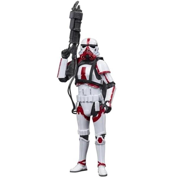 Figura de acción coleccionable de The Mandalorian de STAR WARS The Black Series: Soldado Incinerador, escala 15 cm, juguetes para niños de 4 años en adelante