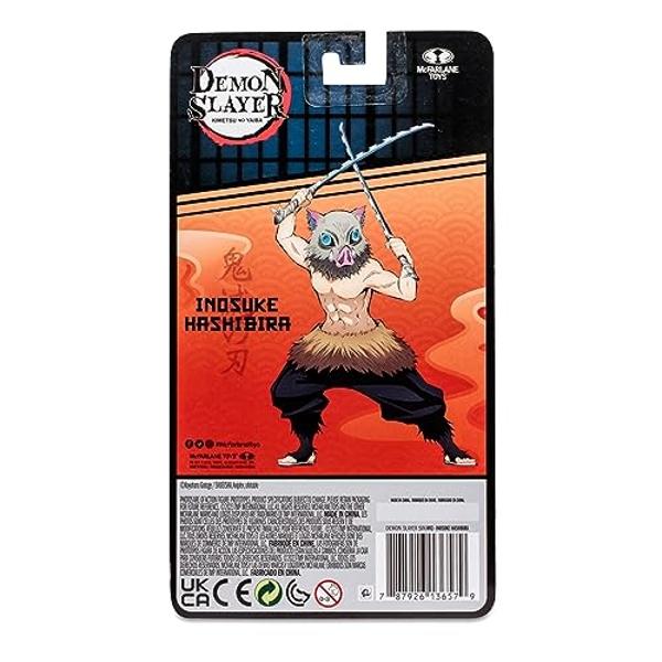 McFarlane Toys - Figura de acción de Inosuke Hashibira de Demon Slayer (5 pulgadas)