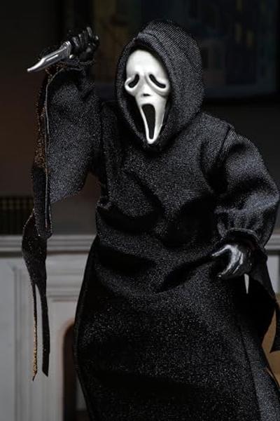 NECA Ghost Face – Figura de acción vestida de 8” – Ghost Face