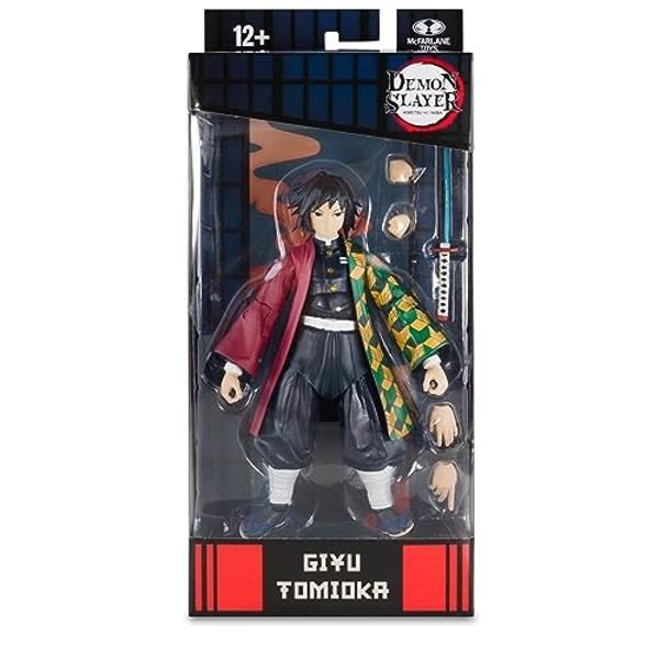 McFarlane Toys - Figura de acción Demon Slayer Giyu Tomioka de 7 pulgadas